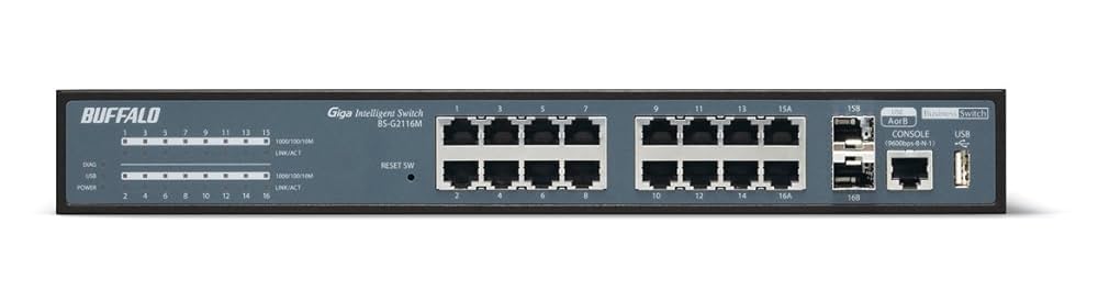 【未開封】【2個セット】BUFFALO ギガスイッチングHUB 16ポート Amazon | バッファロー 16ポート スイッチングハブ Giga LAN Hub